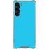 Color Pop Turbo Cyan Galaxy S23 Plus Clear Case