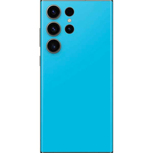 Color Pop Turbo Cyan Galaxy S23 Ultra Skin