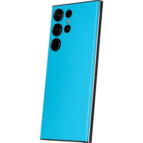 Color Pop Turbo Cyan Galaxy S23 Ultra Skin