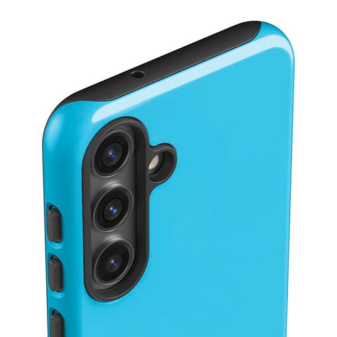 Color Pop Turbo Cyan Galaxy S24 Impact Case