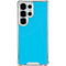 Color Pop Turbo Cyan Galaxy S25 Ultra Clear Case
