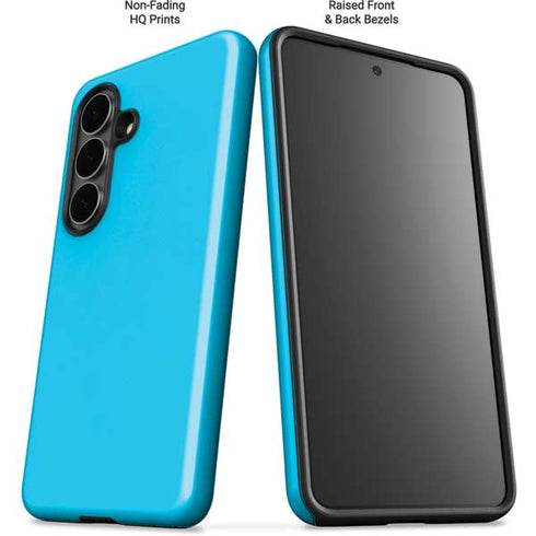 Color Pop Turbo Cyan Galaxy S26 Impact Case