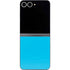Color Pop Turbo Cyan Galaxy Z Flip6 Skin