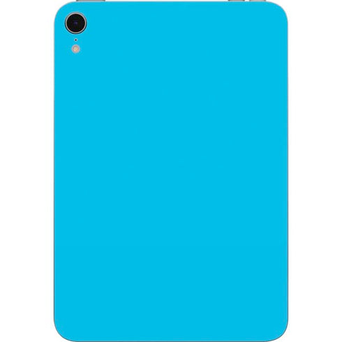 Color Pop Turbo Cyan Apple iPad Mini Skin