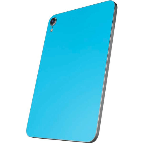 Color Pop Turbo Cyan Apple iPad Mini Skin