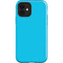 Color Pop Turbo Cyan iPhone Cases