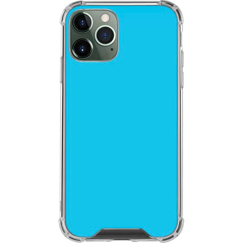 Color Pop Turbo Cyan iPhone 12 Pro Max Clear Case