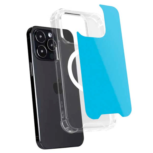 Color Pop Turbo Cyan iPhone 13 Pro Max MagSafe Case