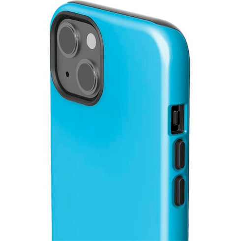 Color Pop Turbo Cyan iPhone 14 Impact Case