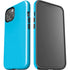Color Pop Turbo Cyan iPhone 14 Plus Impact Case