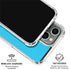 Color Pop Turbo Cyan iPhone 15 Pro Clear Case
