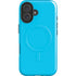 Color Pop Turbo Cyan iPhone 16 Magsafe Impact Case