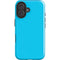 Color Pop Turbo Cyan iPhone 16 Plus Impact Case