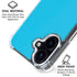 Color Pop Turbo Cyan iPhone 16 Plus MagSafe Case