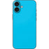 Color Pop Turbo Cyan iPhone 16 Plus Skin