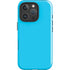 Color Pop Turbo Cyan iPhone 16 Pro Max Impact Case
