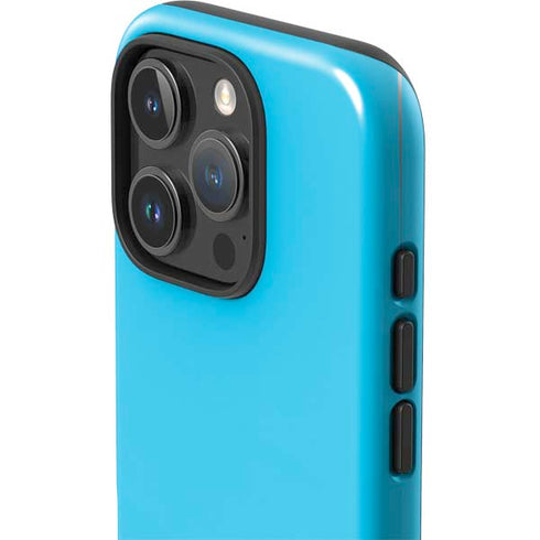 Color Pop Turbo Cyan iPhone 16 Pro Max Impact Case