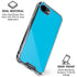 Color Pop Turbo Cyan iPhone 16e Clear Case
