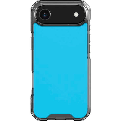 Color Pop Turbo Cyan iPhone 17 Air Clear Case