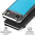 Color Pop Turbo Cyan iPhone 17 Air Clear Case
