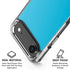 Color Pop Turbo Cyan iPhone 17 Air Clear Case
