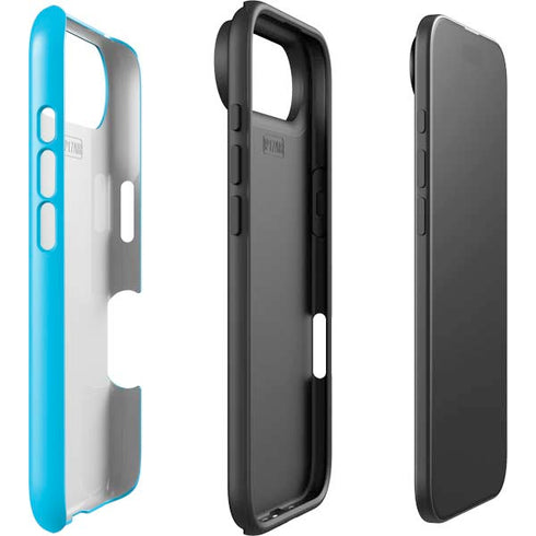 Color Pop Turbo Cyan iPhone 17 Air Impact Case