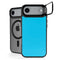 Color Pop Turbo Cyan iPhone 17 Air Kickstand Case