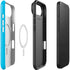 Color Pop Turbo Cyan iPhone 17 Air Magsafe Impact Case