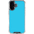 Color Pop Turbo Cyan iPhone 17 Clear Case