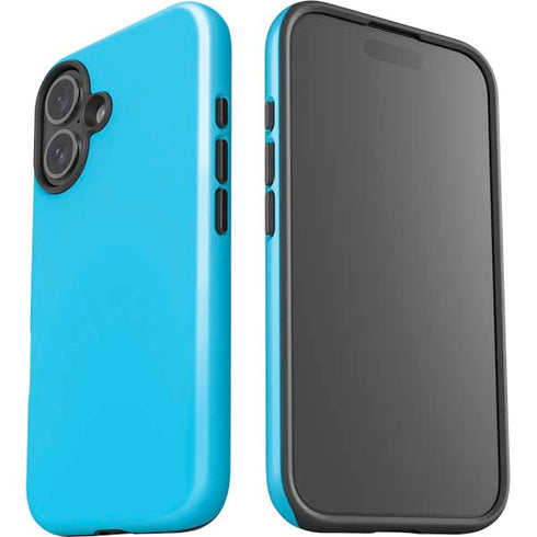 Color Pop Turbo Cyan iPhone 17 Impact Case