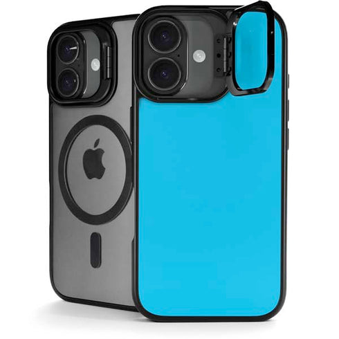 Color Pop Turbo Cyan iPhone 17 Kickstand Case