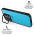 Color Pop Turbo Cyan iPhone 17 Kickstand Case
