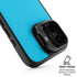 Color Pop Turbo Cyan iPhone 17 Kickstand Case
