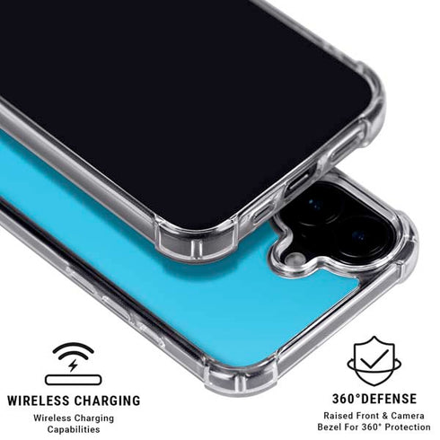 Color Pop Turbo Cyan iPhone 17 MagSafe Case