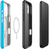 Color Pop Turbo Cyan iPhone 17 Magsafe Impact Case