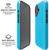 Color Pop Turbo Cyan iPhone 17 Magsafe Impact Case