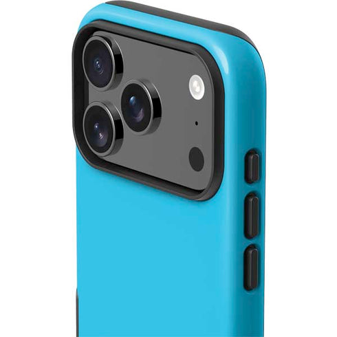 Color Pop Turbo Cyan iPhone 17 Pro Impact Case
