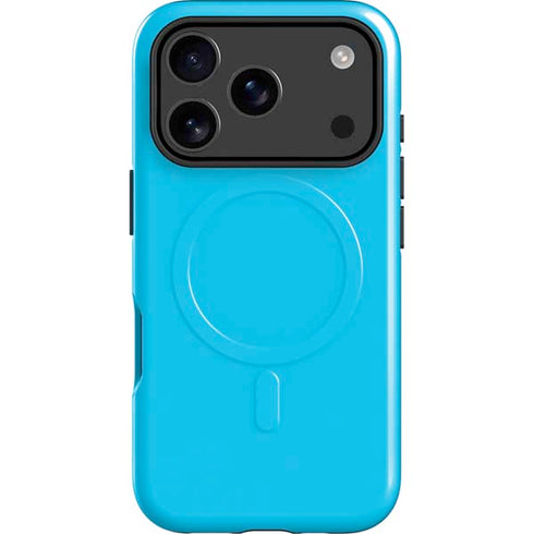 Color Pop Turbo Cyan iPhone 17 Pro Magsafe Impact Case