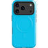 Color Pop Turbo Cyan iPhone 17 Pro Magsafe Impact Case