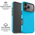 Color Pop Turbo Cyan iPhone 17 Pro Magsafe Impact Case