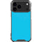 Color Pop Turbo Cyan iPhone 17 Pro Max Clear Case