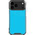 Color Pop Turbo Cyan iPhone 17 Pro Max Clear Case