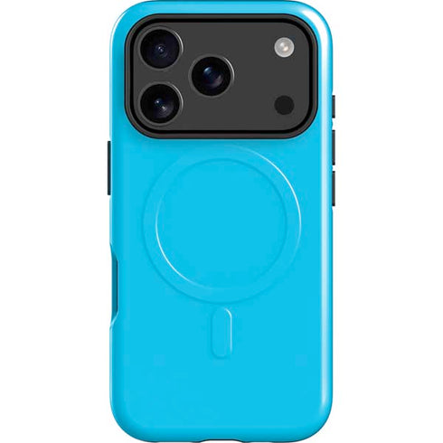 Color Pop Turbo Cyan iPhone 17 Pro Max Magsafe Impact Case