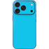 Color Pop Turbo Cyan iPhone 17 Pro Skin