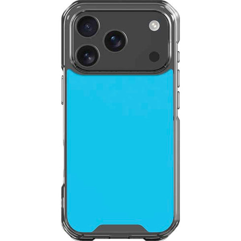 Color Pop Turbo Cyan iPhone 18 Pro Clear Case