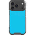 Color Pop Turbo Cyan iPhone 18 Pro Clear Case