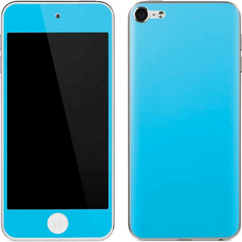 Color Pop Turbo Cyan Apple iPod Skin