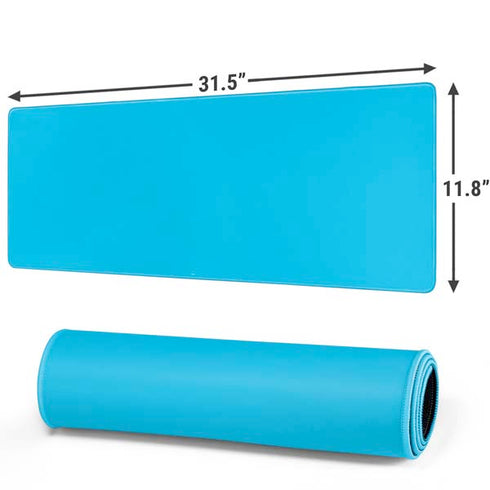 Color Pop Turbo Cyan Gaming Mouse Pad