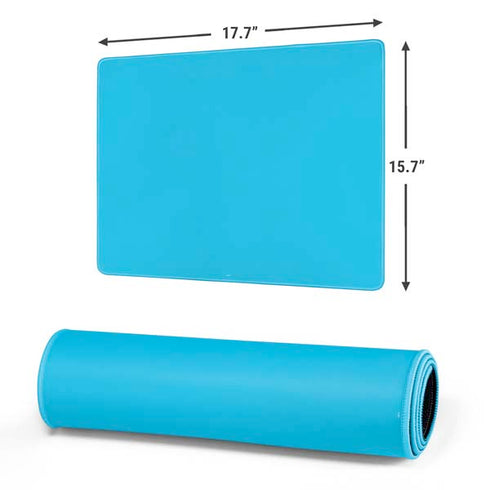 Color Pop Turbo Cyan Gaming Mouse Pad