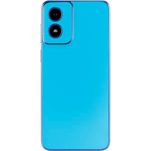 Color Pop Turbo Cyan Moto G Play 4G (2024) Skin